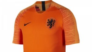 Het nieuwe shirt van Oranje. Foto: knvb.nl